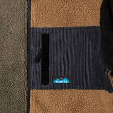 Kavu Wayside Sherpa Fleece Jacket, Brown