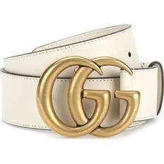 Gucci belt Gucci GG Leather Belt - White