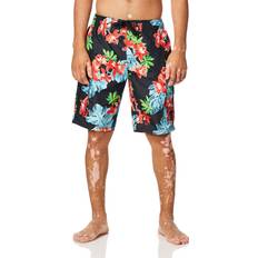 Kanu Surf Kanu Surf Men's Infinite Swim Trunks Regular & Extended Sizes Bermuda Black