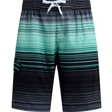 Kanu Surf Kanu Surf Men's Standard Infinite Swim Trunks Regular & Extended Sizes Surfline Black/Green