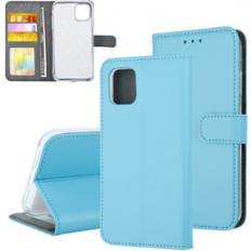 Skal-man Étui housse avec porte carte magnétique pour Apple iPhone 11 Bleu