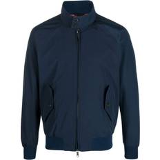 Baracuta zip-up long-sleeve bomber jacket men Cotton/Cotton/Polyester/Polyester Blue
