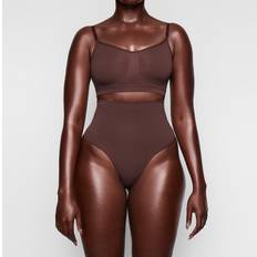 Skidor BH:ar SKIMS Shapewear Bh Seamless Sculpt Bralette - Cocoa