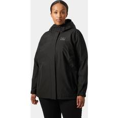 Helly Hansen Dam Regnjackor & Regnkappor Helly Hansen Seven Plus, Regnjacka, Dam, Plus Size, Svart