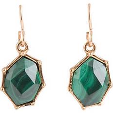 Barse Barse Artisan Crafted Faceted Genunine Onyx Ear rings
