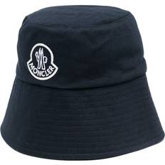 Moncler Women Hats Moncler embroidered-logo bucket hat women Cotton/Cotton Blue