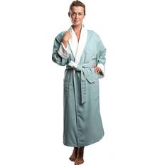 Gold Sleepwear Monarch Terry Lined Microfiber Bathrobe for Women Super Soft, Combed Cotton, Polyester for Absorbency, Luxury Spa, Resort and Hotel Bathrobe by Monarch Cypress