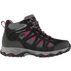 Karrimor Walking Shoes Karrimor Womens Mountain Mid Top Ladies Walking Boots Breathable Waterproof Black/Pink