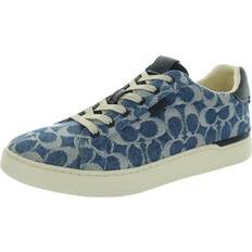 Coach Blue Sneakers Coach Womens Lowline Denim Casual and Fashion Sneakers Blue B,M