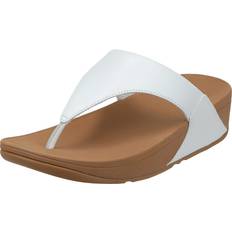 Fitflop Lulu Leather Toepost - White