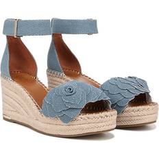 Kunstleder Espadrilles Franco Sarto Damen L-Clemens6 Espadrilles, Denim Blue Flower