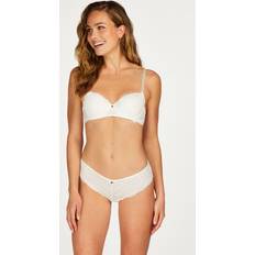 Hunkemöller Underkläder Hunkemöller Brazilian-trosa Marine Vit female