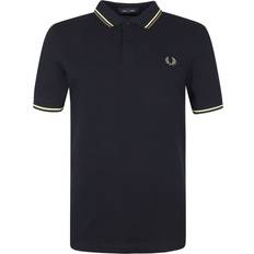 Fred Perry Polo Pikétröjor Fred Perry Twin Tipped Fp Shirt - Blå