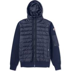 Moncler Man Clothing Moncler Double fabric jacket navy