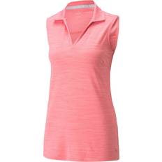 Golf - Rosa Pikétröjor Puma Golf Cloudspun Coast Sleeveless