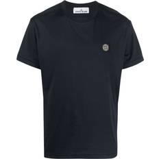 Stone Island T-shirts Stone Island Compass-patch cotton T-shirt men Cotton Blue