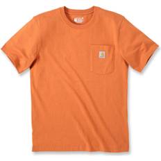 Carhartt Men T-shirts Carhartt K87 Pocket T-shirt - Orange