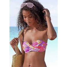 Sunseeker Butterfly Print Underwired Bandeau Bikini Top