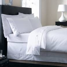 Dorma 500 Thread Count Sateen Duvet Cover White