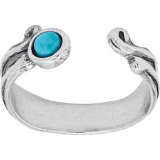 Turquoise Rings Silpada Silpada 'Open Secret' Turquoise Toe Ring in Sterling Silver Teal