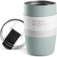 Simple Modern Coffee Tumbler with Flip Lid 350ml Travel Mug