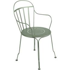 Fermob Stole Fermob Louvre Armchair Cactus Udendørs Spisebordsstole Grøn Metal