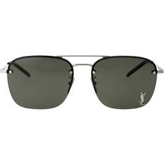 Saint Laurent Black SL 309 M 006 Silver/Silver/Gr