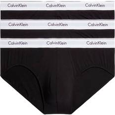 Calvin Klein 3-Pack Modern Cotton Stretch Briefs, Black