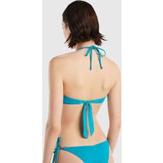 United Colors of Benetton Vadderad BH för kvinnor 3P5H5R02E bikini, turkos 69r, XS, Turkos 69r