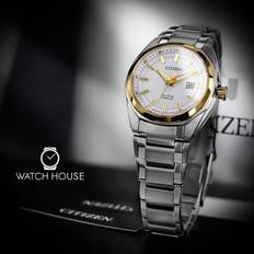 Citizen Damklocka EW2214-52A Titanium Vit/Titan Ø34 mm