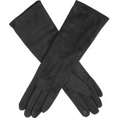 Dents Embroidered Faux Suede Long Glove Ts ONESIZE, CONKER