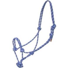 Blue Horse Halters Gatsby Cowboy Rope Halter Horse Royal/Steel Grey