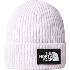 The North Face Purple Beanies The North Face Logo Box Cuffed Beanie Lavender Fog One