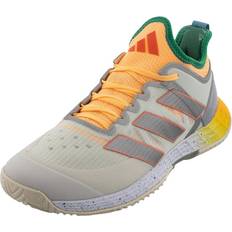 Orange tennis shoes Adidas Men's Adizero Ubersonic Tennis Shoes White Tint/Taupe/Acid Orange