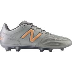 New Balance Gris Chaussures de football New Balance 442 Team FG Silver