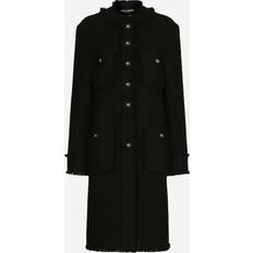 Dolce & Gabbana Vrouw Jassen Dolce & Gabbana Cappotto Black