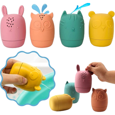 Non-Toxic Bath Toys Bumble and Bumble Bumble Bear Mold Free Silicone Bath Toys