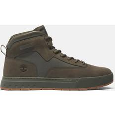 Green Chukka Boots Timberland Street Fabric Leather Chukka For Men In Dark Green Green