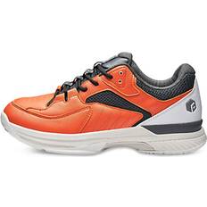 Big & Tall FitVille Tennis and Pickleball Court Shoes Orange orange EW