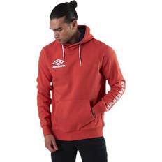 Umbro Kläder Umbro Sleeve Print Hoodie Red