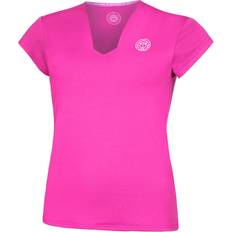 Bidi Badu Crew V-neck T-shirt Damer Pink