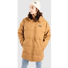 Patagonia Femme Vêtements Patagonia Cotton Down Parka Jacket - Nest Brown