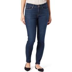 Clothing Signature by Levi Strauss & Co. Women's Totally Shaping Skinny Jeans Blue 24WS