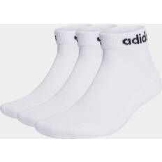 Adidas Strømper på tilbud adidas Linear Cushioned Ankle Socks - White/Black