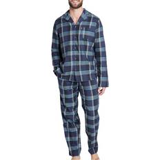 5XL Badjassen Jockey Woven Pyjama - Blauw/Licht