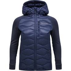 Peak Performance Helium Hybrid Down Hood Jacket Dam, BLUE SHADOW