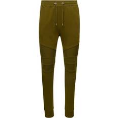 Balmain Men Pants Balmain Khaki Paneled Lounge Pants