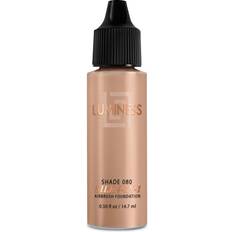 Luminess Luminess Air Silk 4-In-1 Airbrush Foundation- Foundation, Shade 080 .5 Fl Oz Sheer to Medium Coverage Anti-Aging Formula Hydrates and Moisturizes Professional Makeup Kit for Cordless Air Brush