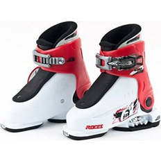 Roces 60185 Idea Up Adjustable Ski Boots - White/Red/Black