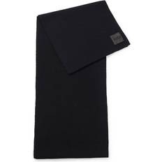 HUGO BOSS Men Scarfs HUGO BOSS Mens Black Foxon Scarf